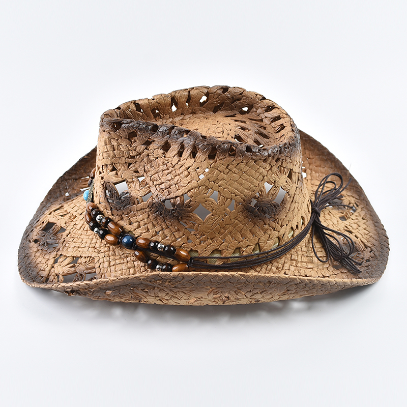 Sombrero de paja de vaquero he - Bucket Hat Straw reseña y precio