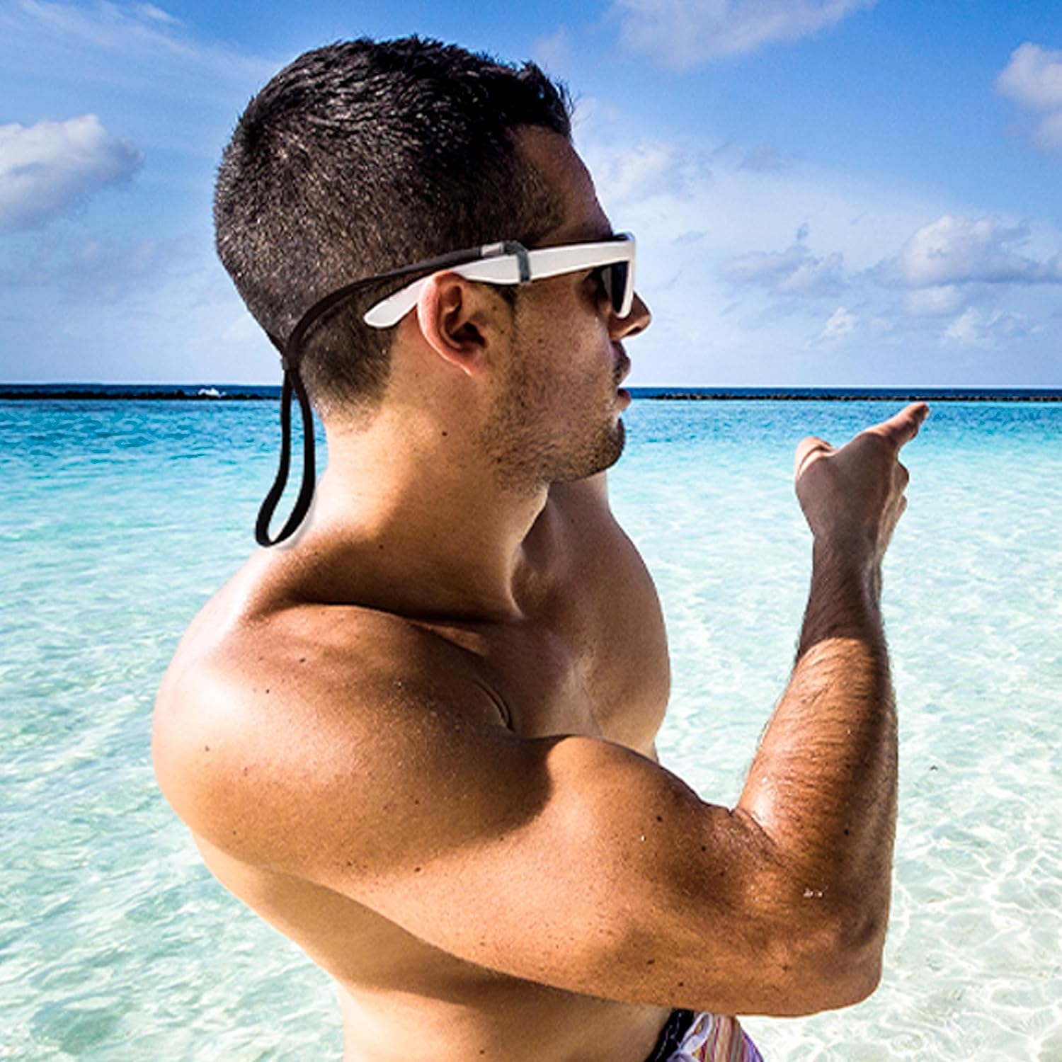 Correa para sujetar las gafas, - Sunglass Retainer Cord reseña y precio