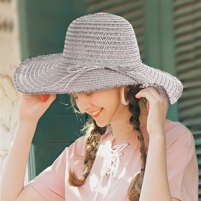 Sombrero de Paja para Mujer, A - Bucket Hat Straw reseña y precio