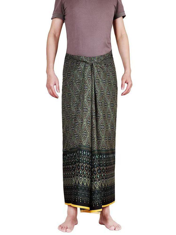 Sarong Unisex Longyi Lungi Bat - Sarong Men Wrap reseña y precio